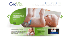 Desktop Screenshot of grovia.cz
