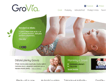 Tablet Screenshot of grovia.cz